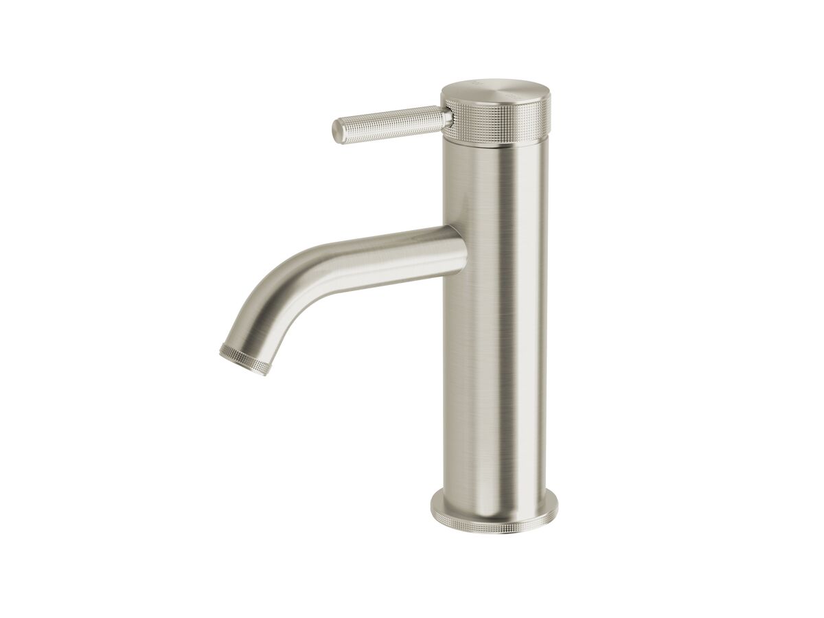 Hero - Milli Etch Basin Mixer Tap Brushed Nickel (6 Star)