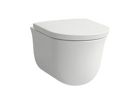 LAUFEN New Classic Rimless Wall Hung Pan and Soft Close Quick Release Seat (4 Star)