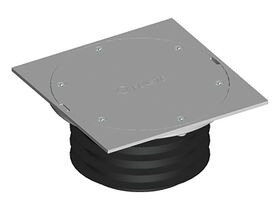 DWV Bolted Trap Screw Fl/Fl (Square Top) 100mm