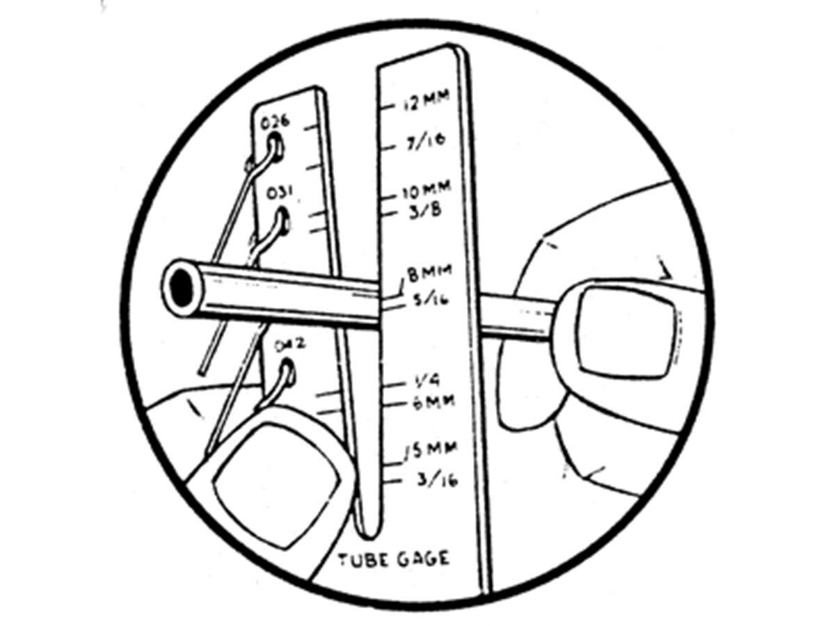 Refco Capillary Tube Gauge 10971 from Reece
