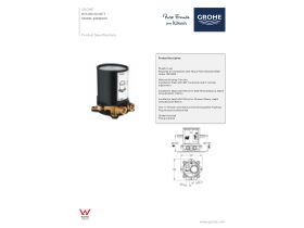 Technical Guide - GROHE Allure Floor Mount Installation Fixing Chrome