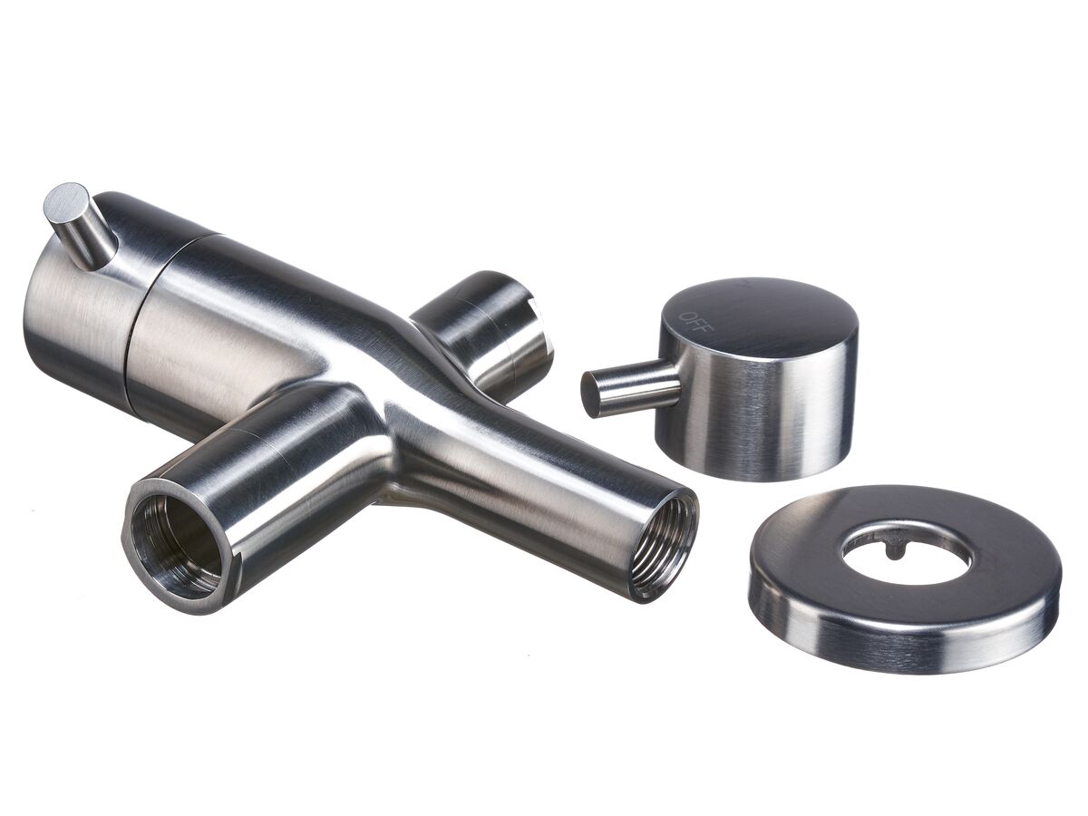 Milli Inox Rail Shower Diverter Assembly from Reece