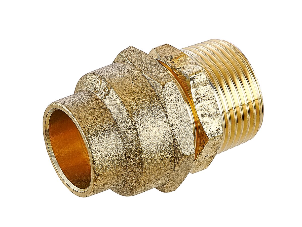 Compression Union Flared 20mm Male x 20mm Copper from Reece