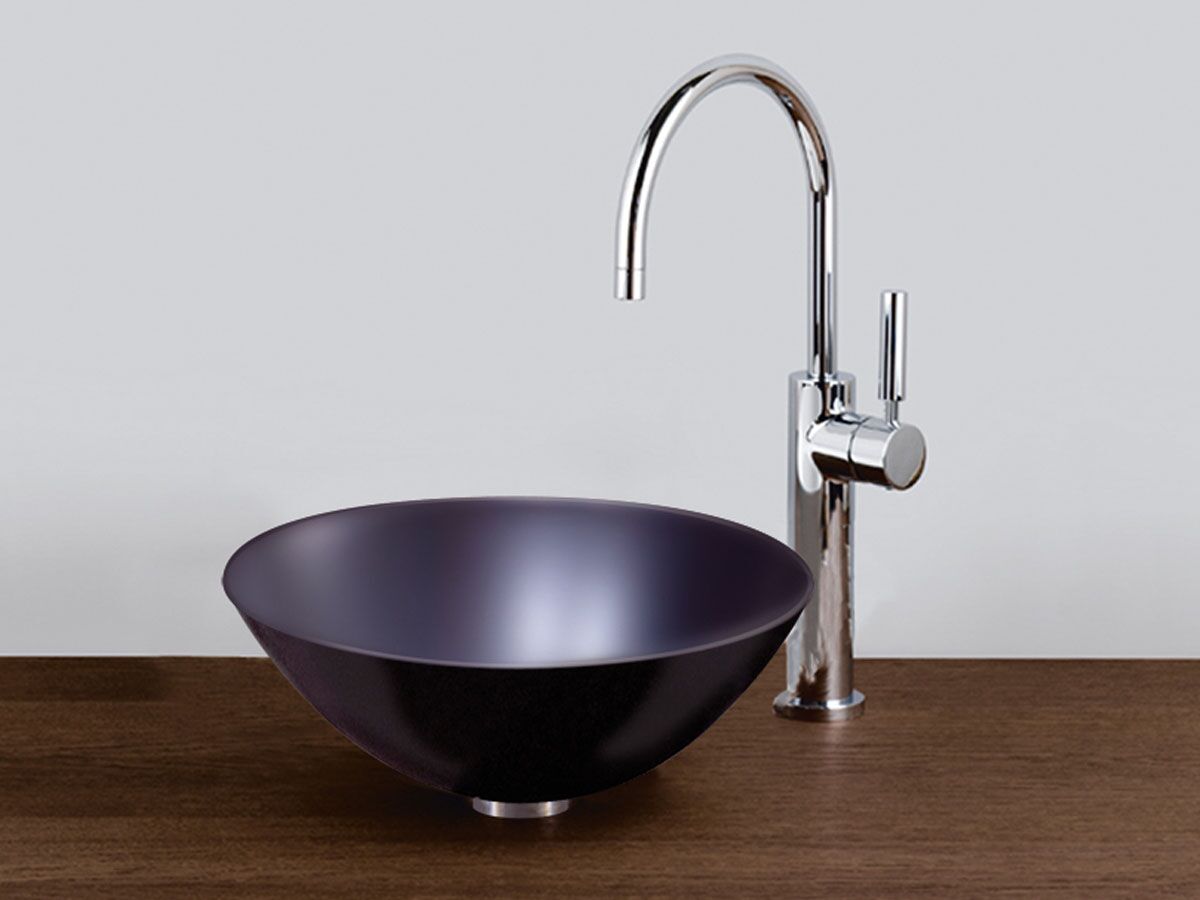 Alape Circa Above Counter Basin 360mm Gloss Black