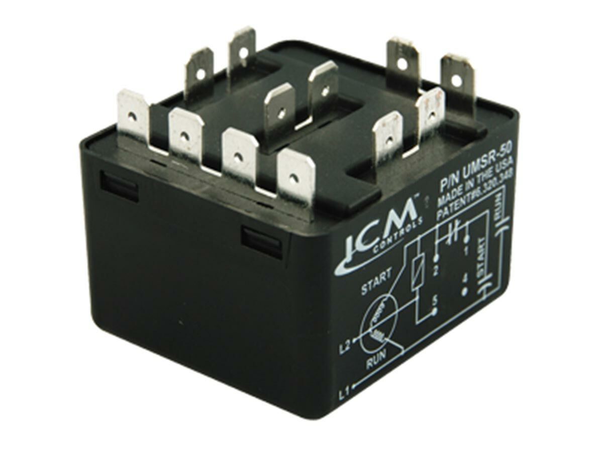 Icm Universal Motor Starting Relay UMSR50 from Reece