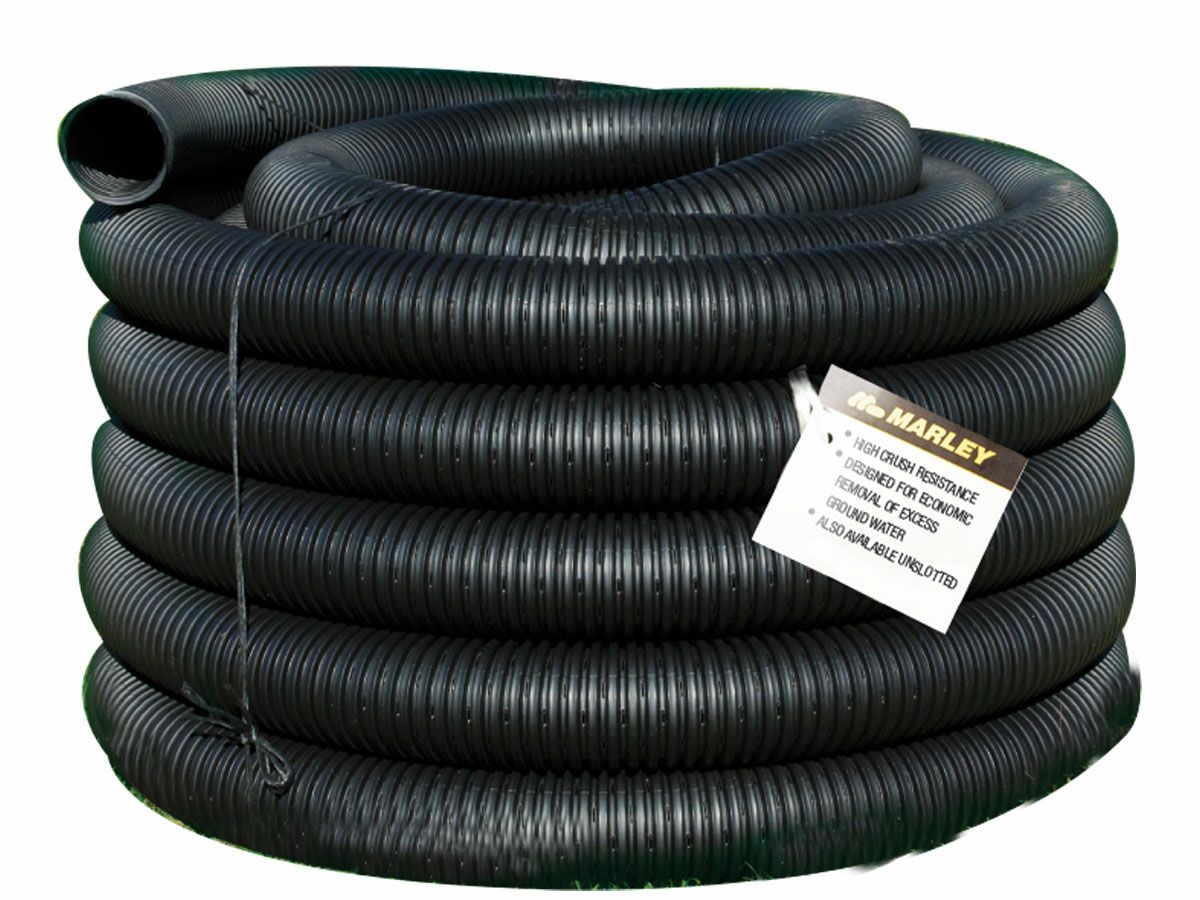 Draincoil 160 x 15mtr Punched from Reece