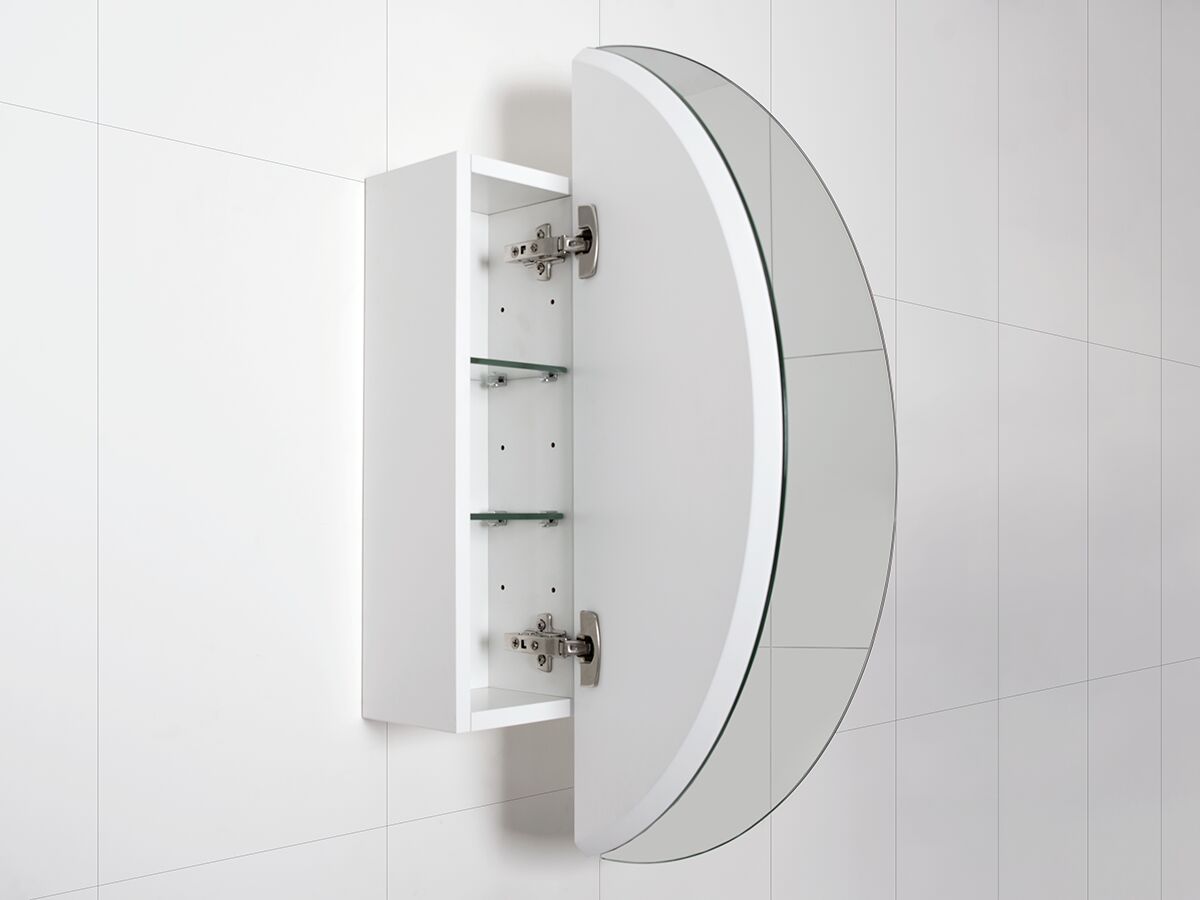 Posh Domaine Round Mirrored Shaving 800mm from Reece