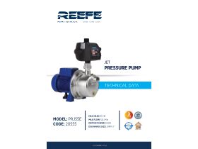 Technical Guide - Reefe PRJ55E Premium Pressure Pump