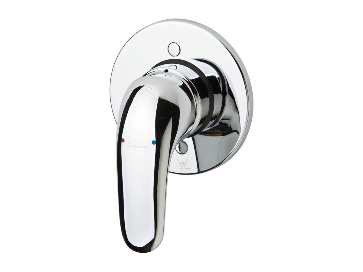Porcher Saga Shower Mixer Chrome