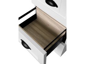 Kado Era Wall Hung Linen Cabinet 1 Door & 2 Drawers