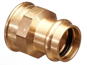 >B< Press Water Female Coupling 25mm x 1" BSP"