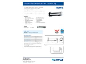 Specification Sheet - Enware Delabie Temposoft Time Flow Bib Tap (7 Sec) (6 Star)