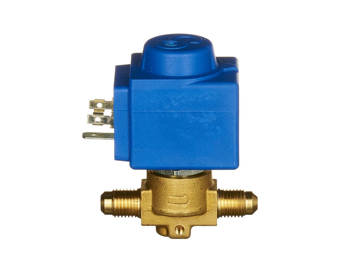 Castel Solenoid Valve 1/4" Flare 1020/2A7 from Reece