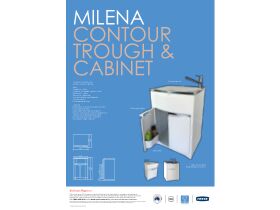 Brochure - Milena Contour Trough & Cabinet