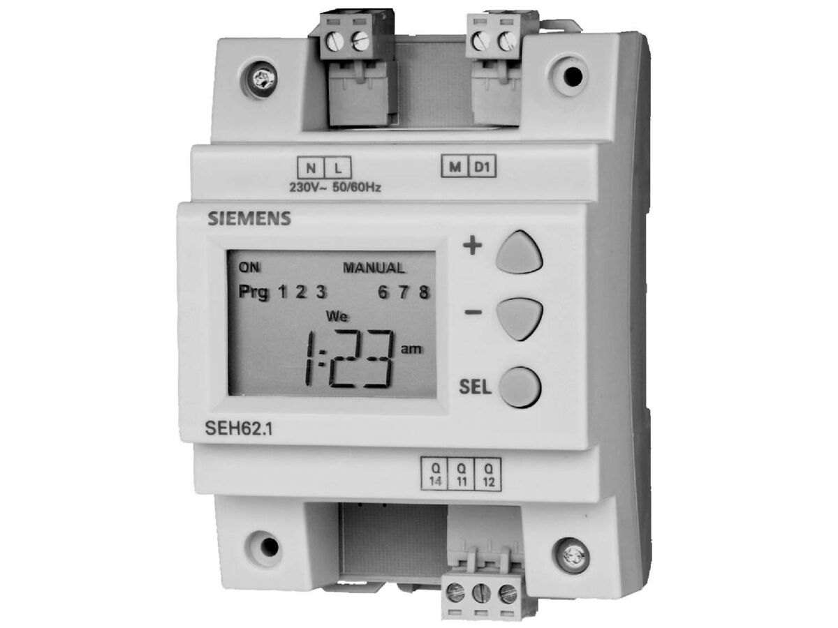 Siemens Time Switch 7 Day SEH62.1 from Reece