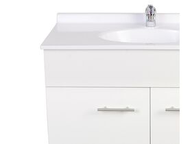 Base Vanity 2 Door 910mm White