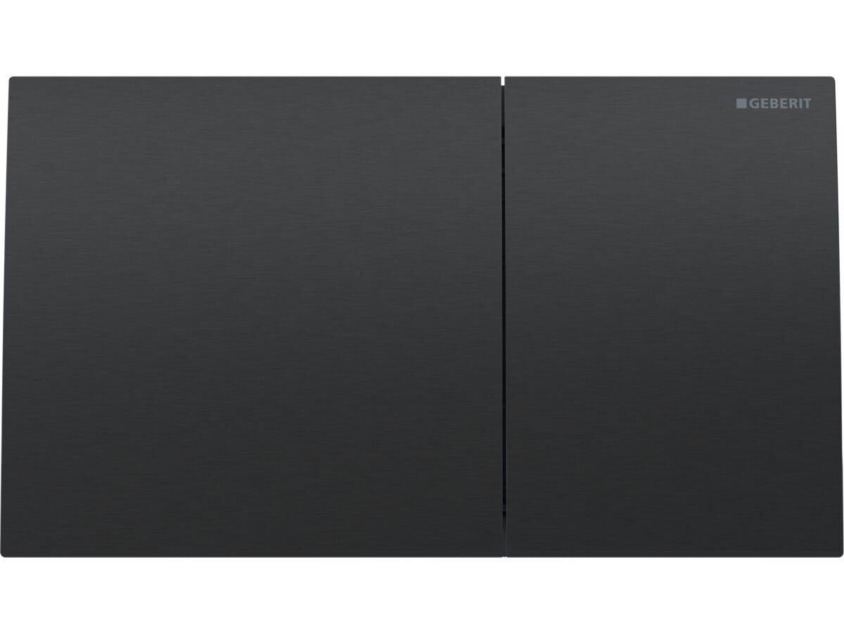 Geberit Sigma 70 Dual Flush Button Black Chrome Easy Clean Coating