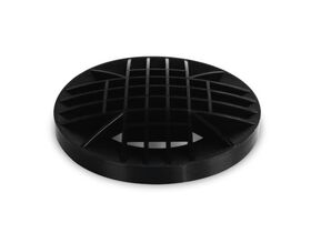 PVC Grate Only Domed D.T. 100mm