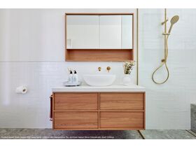 Kado Aspect Wall Hung Vanity & Kado Aspect Mirror Cabinet with Shelf