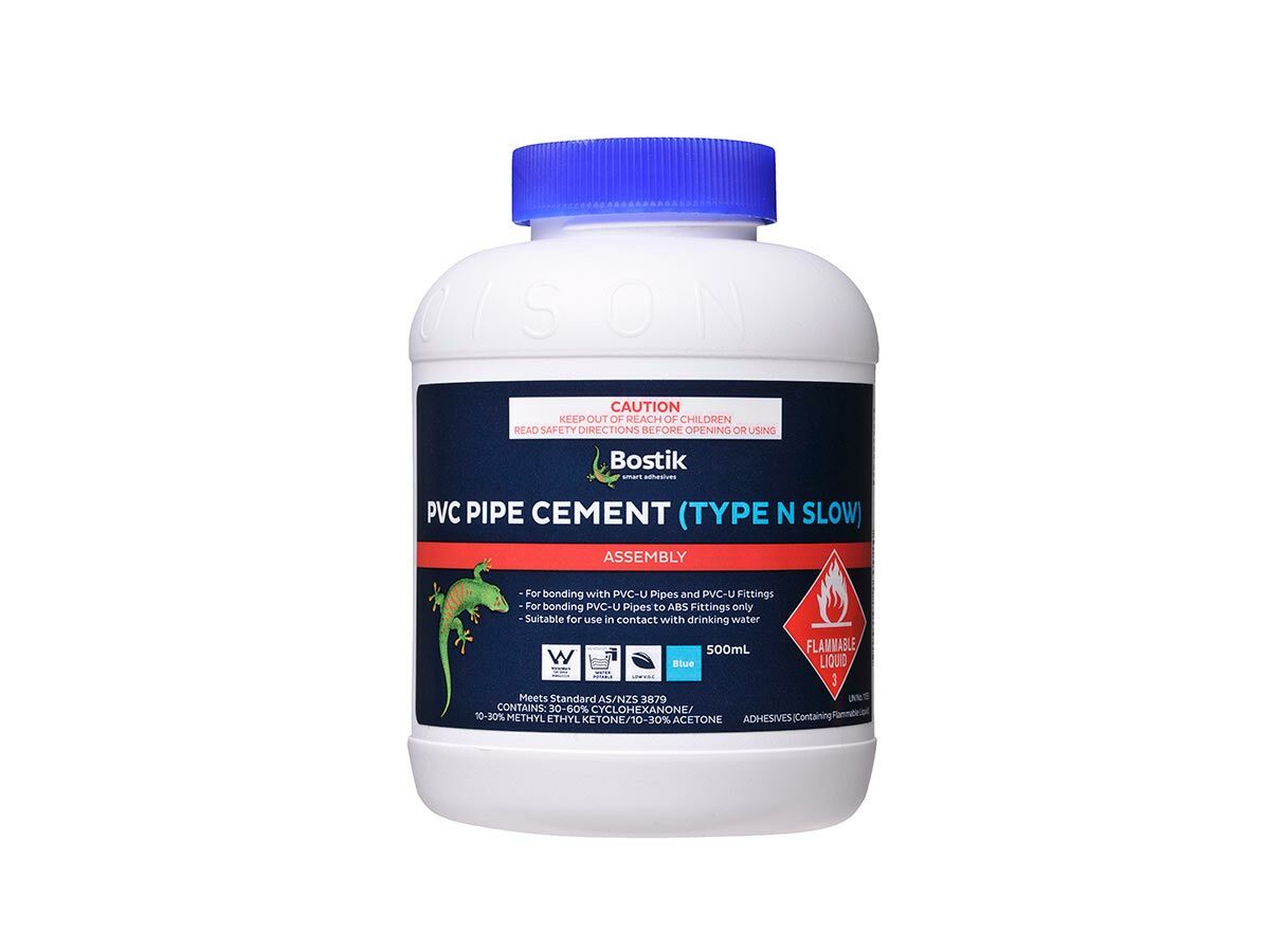 Bostik PVC Pipe Cement 500ml from Reece