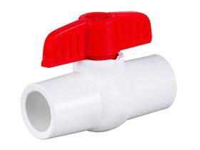 TTC PVC Ball Valve Solvent Weld 15mm