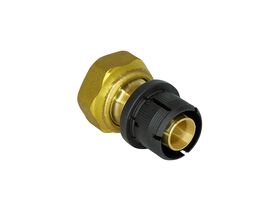 Rehau Edge Straight Tap Connector with Gasket