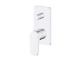 Mizu Silk Shower Mixer Tap with Diverter Chrome Lead Free