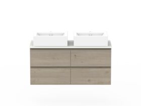 Posh Domaine All Drawer Wall Hung Vanity Unit