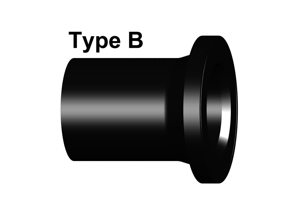 PE Stub Flange Long Spigot SDR11 PE100 125mm from Reece