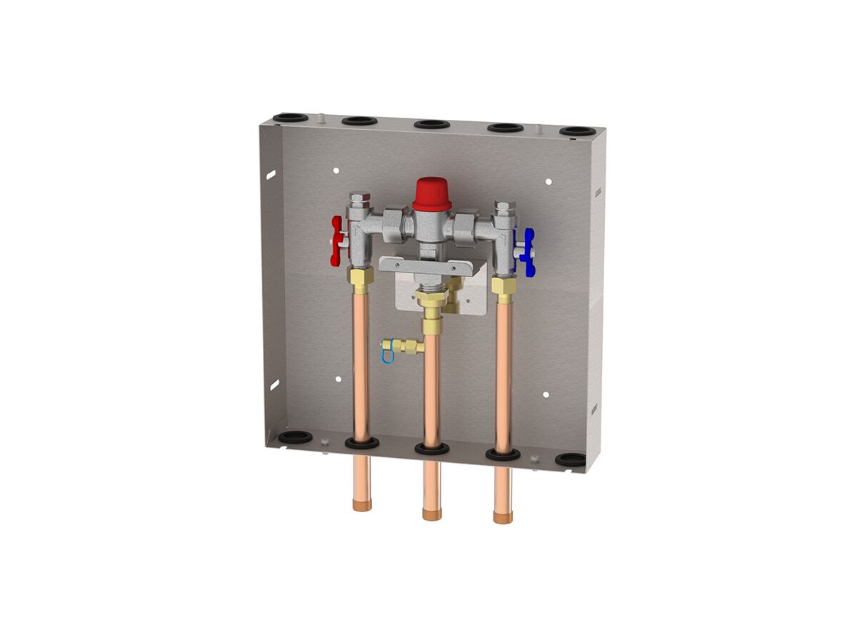 Aquablend 1500 Lockable Stainless Steel Cabinet with Recess Lid