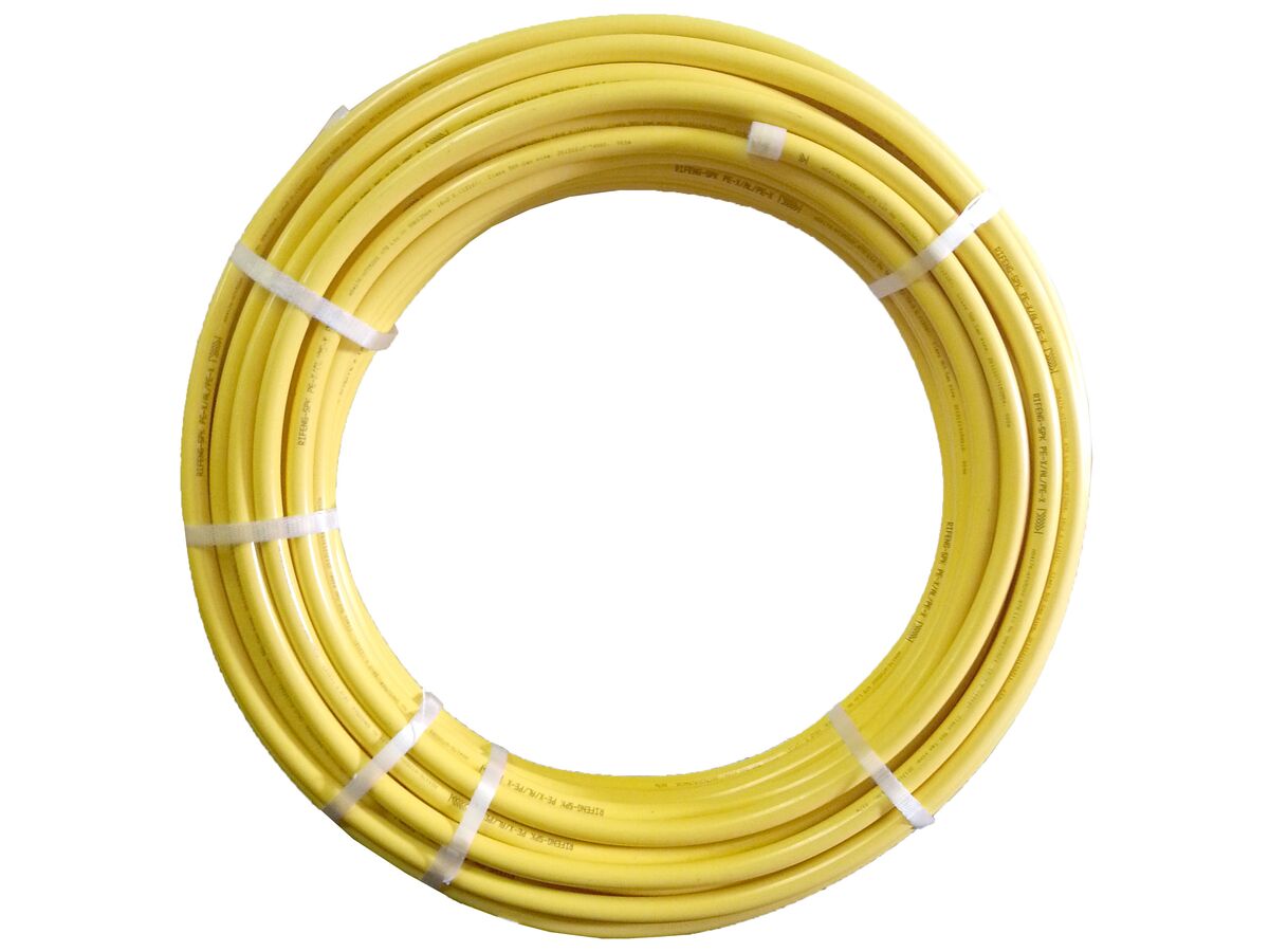 Rifeng Gas Pipe Coil in Yellow Conduit