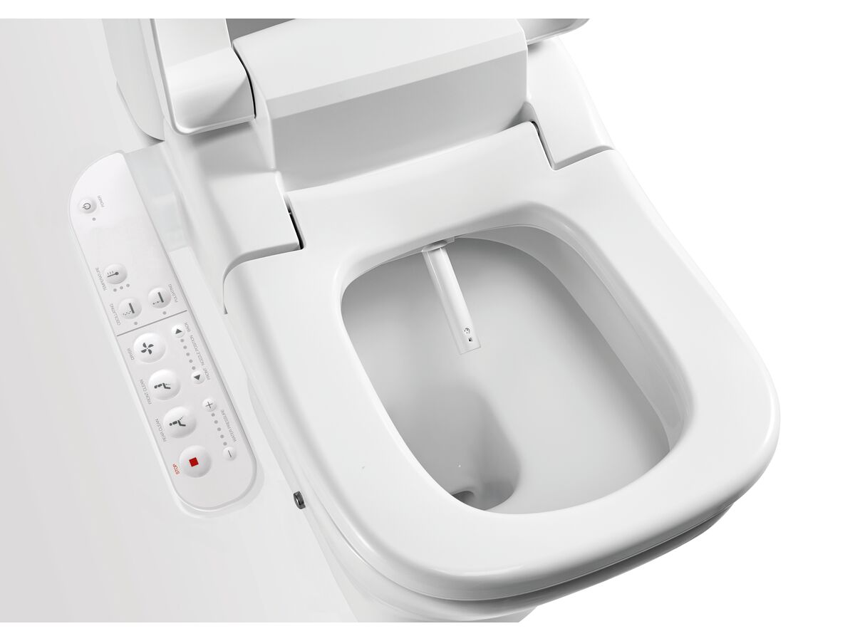 Roca MultiClean Bidet Seat White from Reece