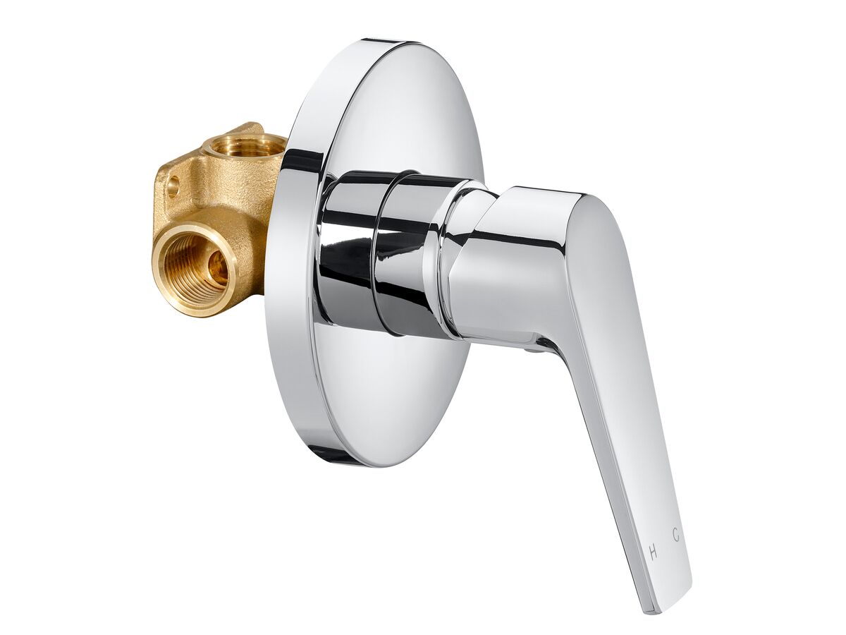 Posh Solus MK3 Shower Mixer Tap Chrome from Reece