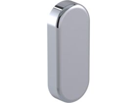 Mizu Drift Backrest Mount Cover - Polished Stainless