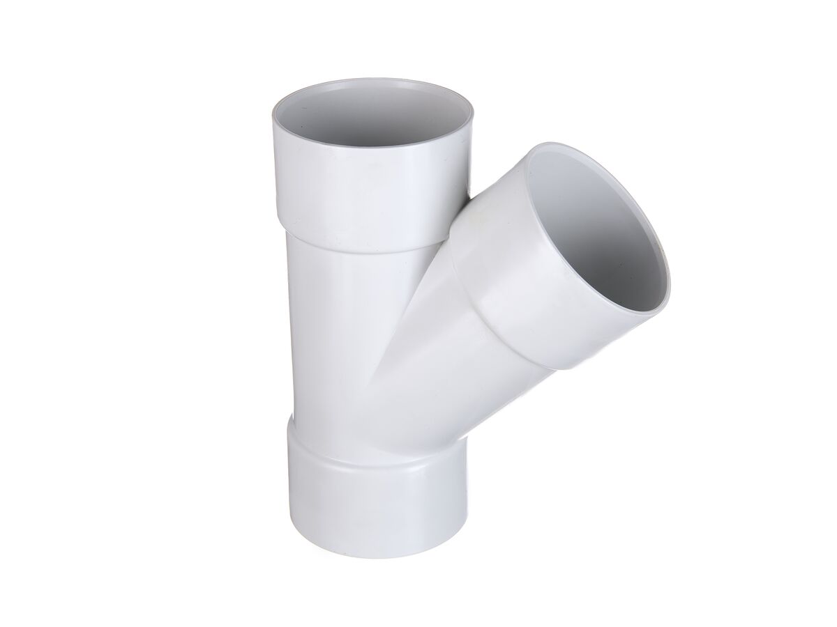 DWV Junction 50mm x 45 Degree Plain from Reece