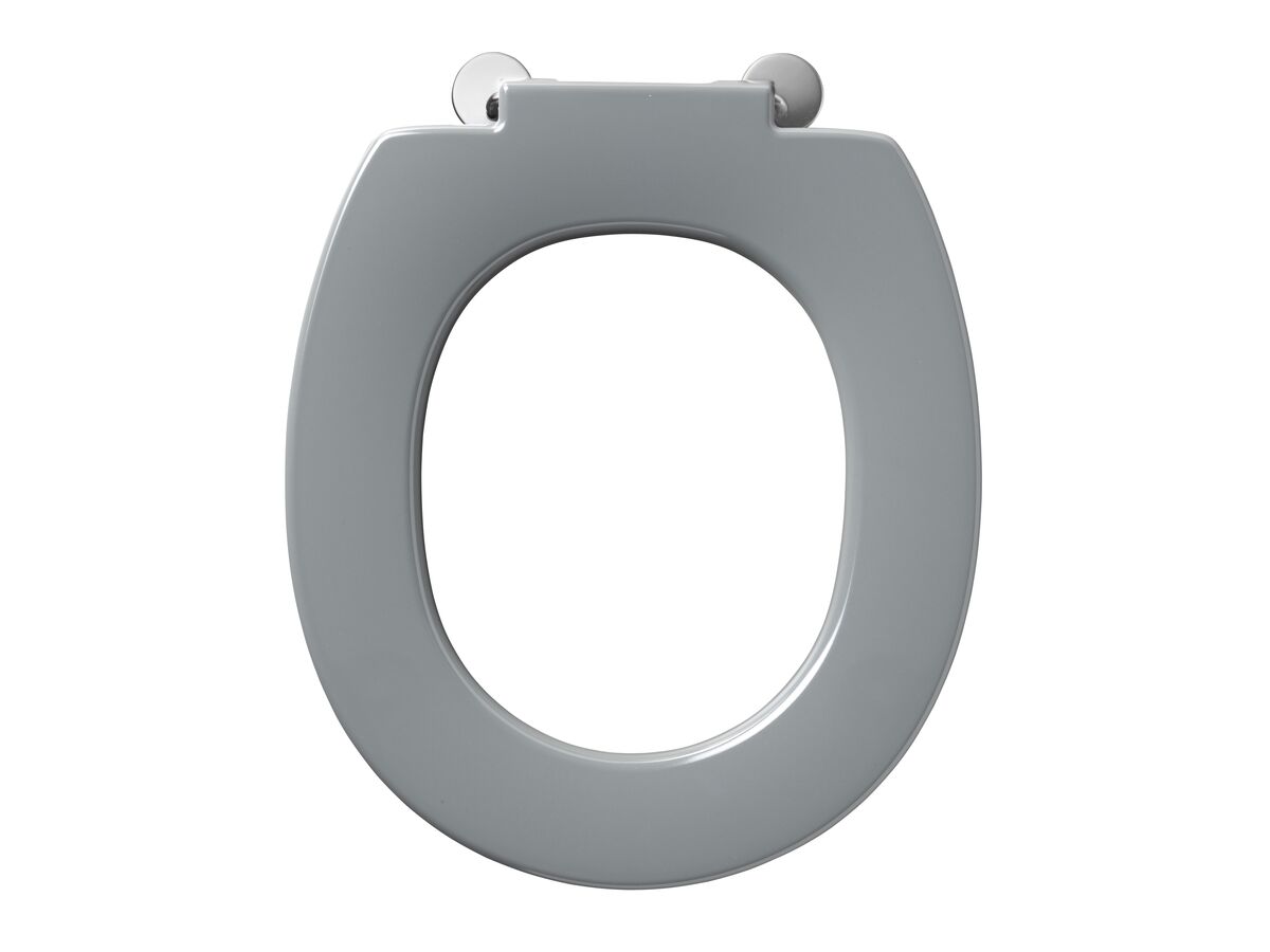 Armitage Shanks Portman 21 Single Flap Toilet Seat Grey from Reece