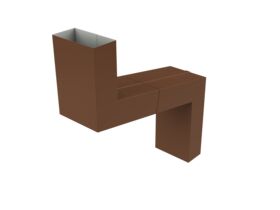 Downpipe Offset 100mm x 50mm Terrain