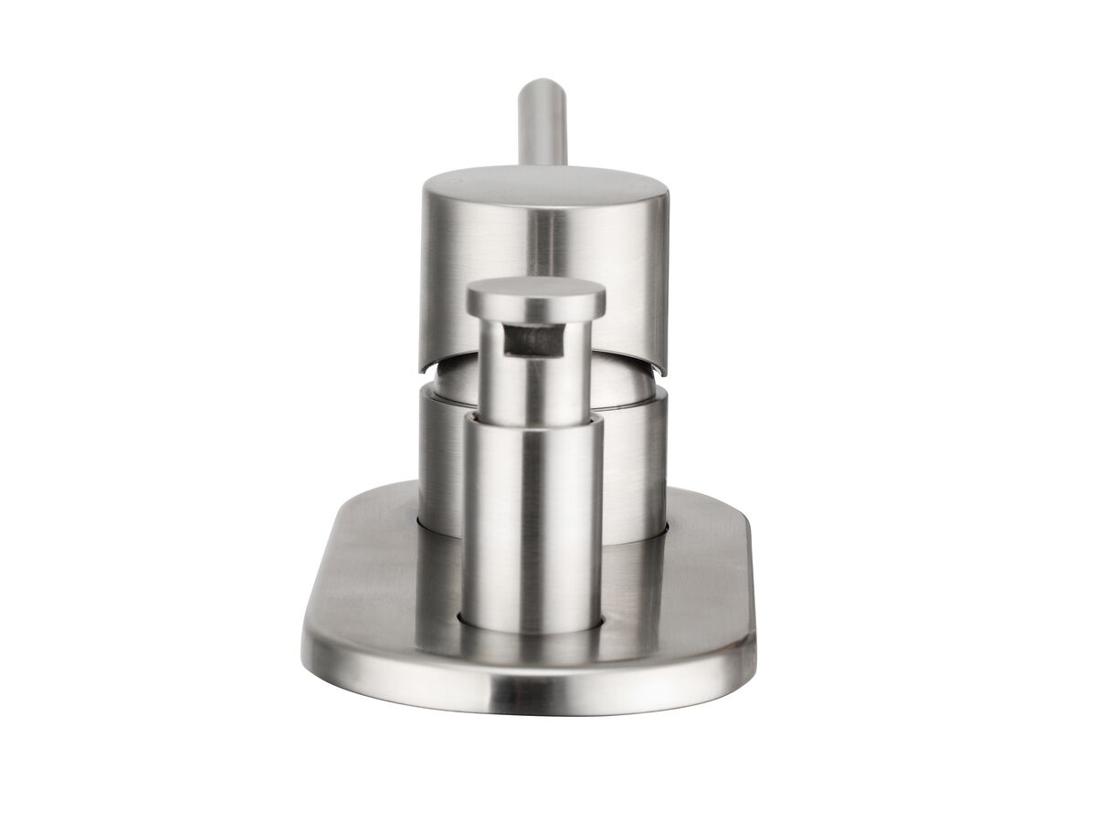 Mizu Drift MK2 Shower Mixer Kit with Diverter Brushed Nickel from Reece