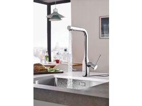 GROHE Essence New Pull Out Sink Mixer Chrome (6 Star)