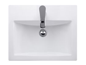 Posh Solus Wall Basin Only 510 x 410 1 Taphole White