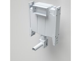 Forma Invisi Back to wall Toilet Suite with Adjustable Flush Pipe Less Buttons White (4 Star)