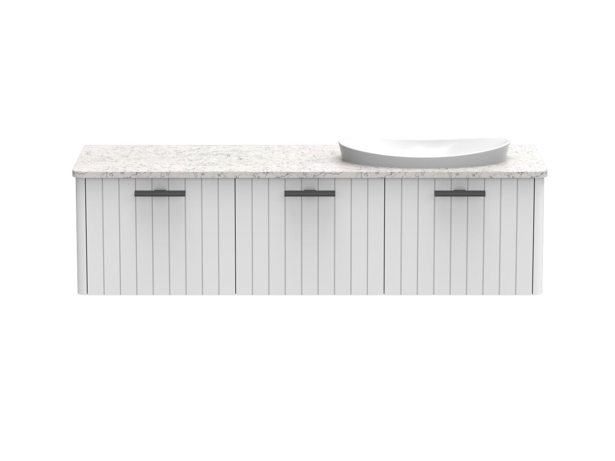 Kado Neue All-Door 1500 Right Offset Bowl Wall Hung Caesarstone
