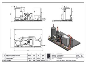 Tecumseh Semi Hermetic Receiver Unit SHR4550ZHR