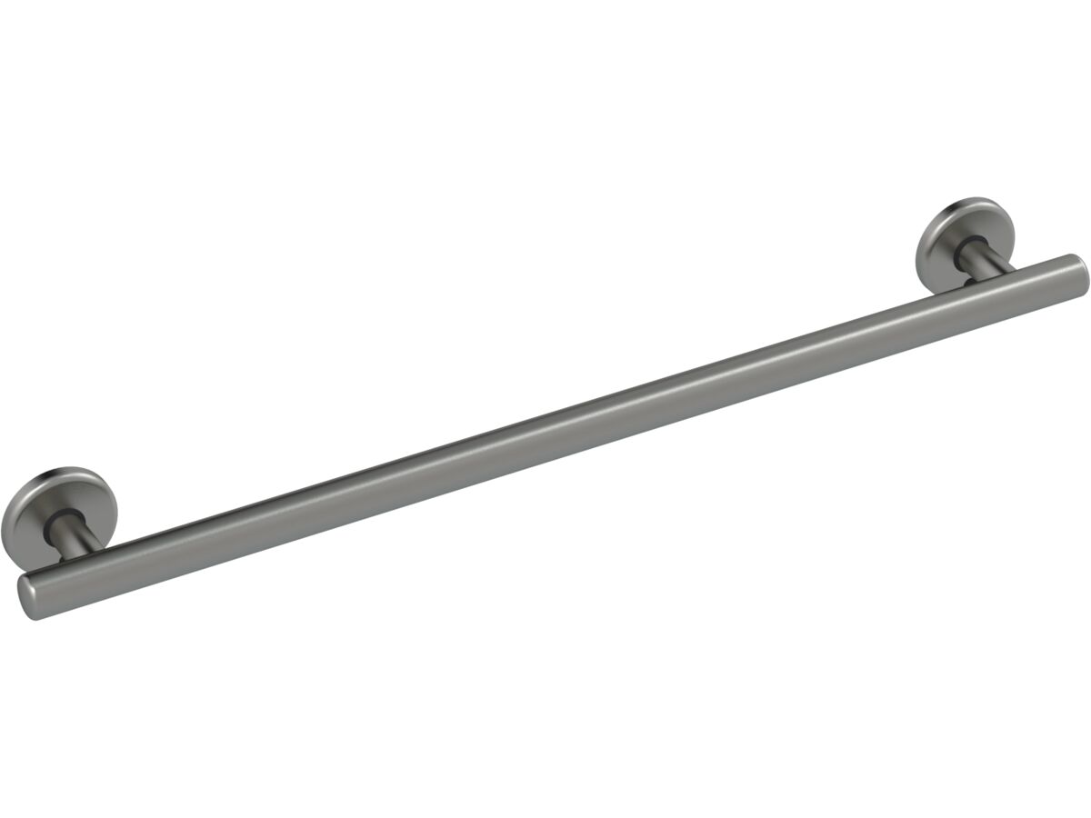 Mizu Drift 700mm Grab Rail Straight Brushed Gunmetal