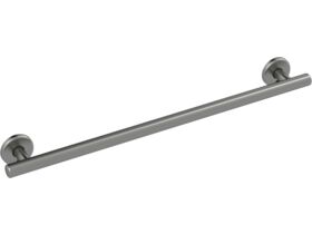 Mizu Drift 700mm Grab Rail Straight Brushed Gunmetal