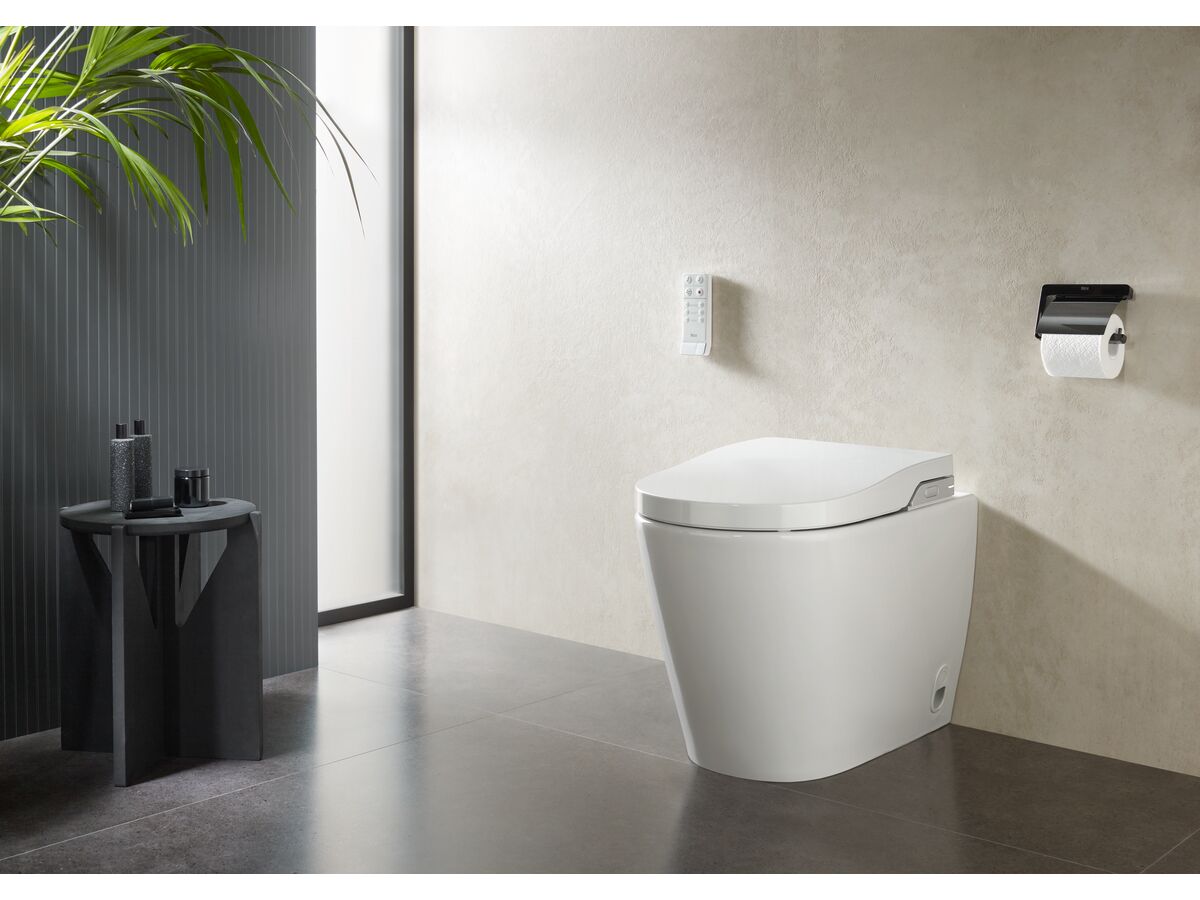 Roca Inspira In-Wash In-Tank Back To Wall Toilet Suite White (4 Star)