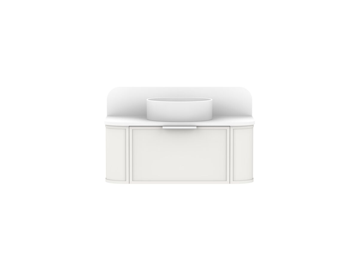 ADP Flo by Alisa & Lysandra All Drawer Vanity Unit Centre Bowl 900 Friday Quartz Top 1 Drawer (No Basin)