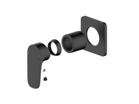 Hero - Mizu Silk Shower Mixer Tap Trimset Matte Black Lead Free