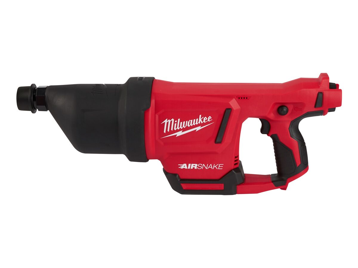 Milwaukee M12 Airsnake Drain Cleaning Air Gun 12V Tool Only from Reece