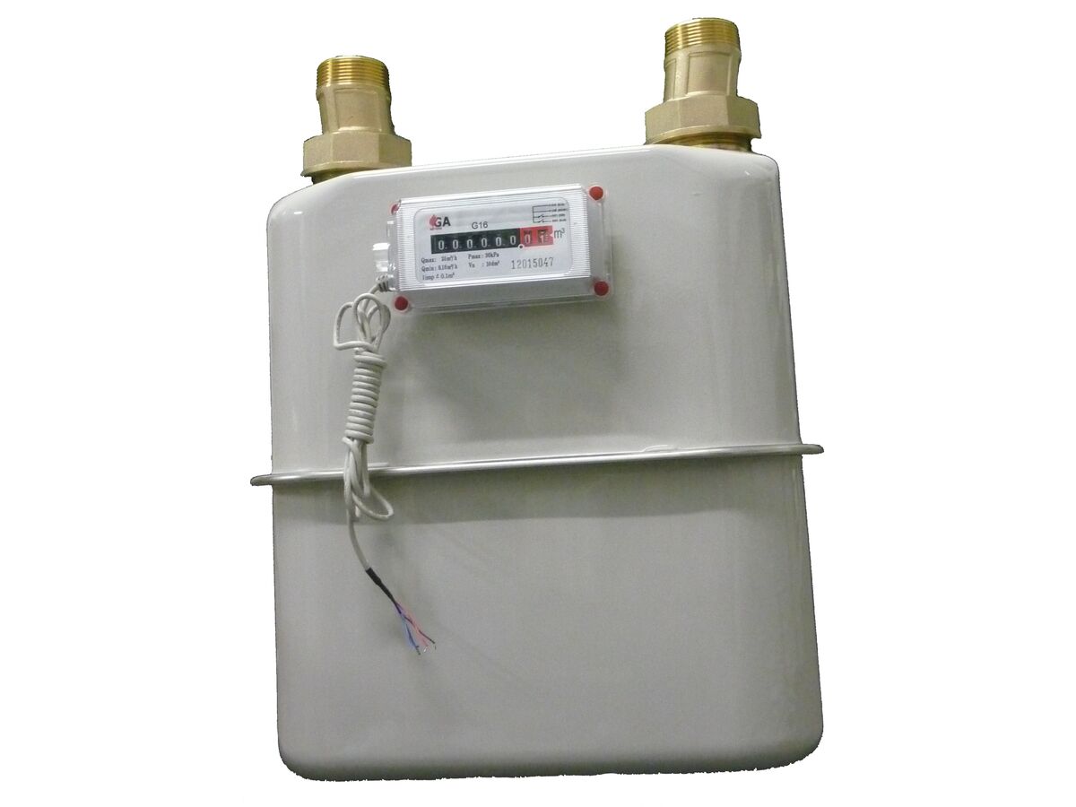 G16 Gas Meter With Pulse Output